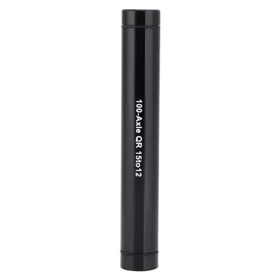 Zdjęcie produktu dla Fahrradfahrrad durch Achsen -Hub -Hub -Adapter 15 mm bis 12 mm Schnellfreisetzungsspieß schwarz