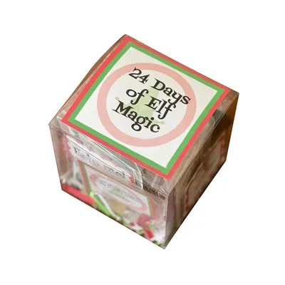 Produktbild von Świąteczne odliczanie Elf Toys, odliczanie Elf Toys, świąteczny zestaw upominkowy, świąteczny prezent adwentowy Elf, odliczanie Elf Toys na Boże Narodzenie