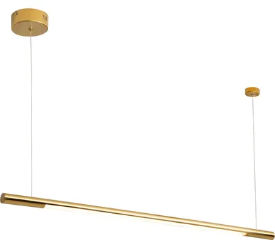 Immagine prodotto di Lampadario a LED ORGANIC dorato 16 W, bianco caldo 1360 lm, metallo, dimensioni: 140 x 100 x 2 cm, IP20, Maxlight