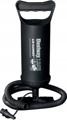 Obrázok produktu pre Bestway Piestová Ručná Pumpa 0,85 L/Cyklus + 3 Koncovky + Flexibilná Hadica
