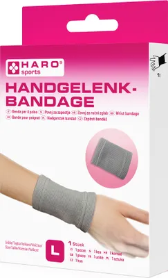 Produktbild von HARO Sportbandage "Handgelenk" Größe: L grau
