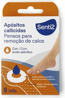 Image de SENTI2 Pansements callicides - 8 unités