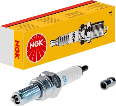 Produktbild von NGK Motorrad Zündkerze CR8E – Erstausrüsterqualität für zuverlässige Zündung