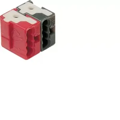 Produktbild von Hager Bussteckklemmen KNX 2polig TG008 rot/schwarz