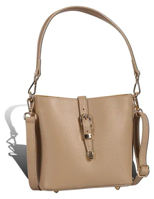 Produktbild von Toscanto Damen Umhängetasche Leder Tasche tan D2OTTM812UI