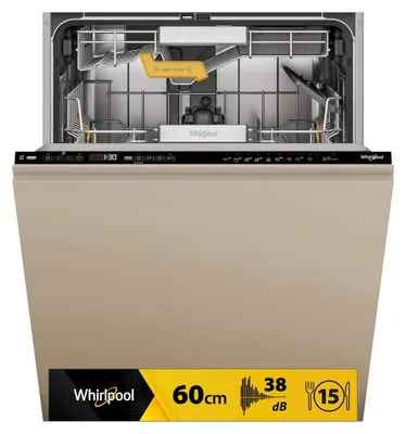 Immagine prodotto di Whirlpool WH8IA15AM6LSC0, da incasso, a grandezza naturale (60 cm), nero, maniglie, 1,3 m, 1,55 m