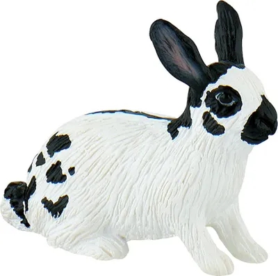 Produktbild von BULLYLAND 64611, Schwarz, Weiß
