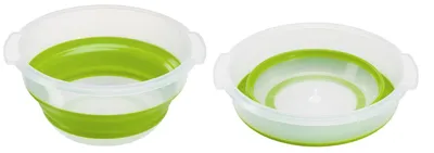 Produktbild von Emsa Basic Falt-Salatschleuder 4,0 l, Grün