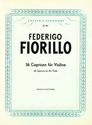 Produktbild von 36 Capricen für Violine