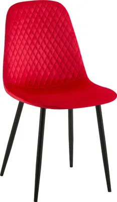 Produktbild von Stuhl HLO-CP45 Samt  rot