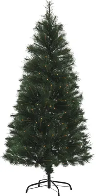 Image de Arbre de Noël - Arbre de Noël artificiel - 1,5 m - Ø 75 cm - 219 pointes - PVC - Sans éclairage - Vert