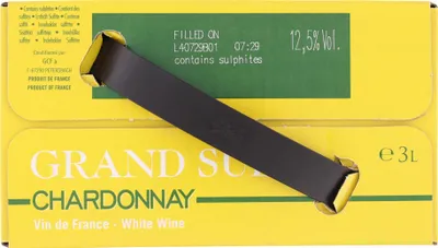 Produktbild von Grand Sud Chardonnay 12,5% Vol. 3,0L BiB