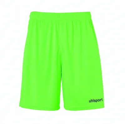 Produktbild von Uhlsport Center Basic Shorts Kinder - Neongrün / Schwarz