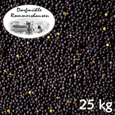 Immagine prodotto di 25 kg Semi di Colza Sfusi Nero Purificato Caldo Pacchi Produzione di Olio DML