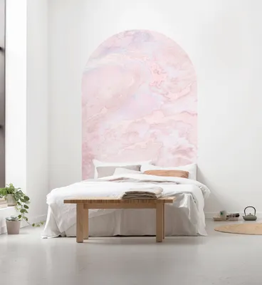 Produktbild von Komar selbstklebende Vlies Fototapete / Wandtattoo - Mármol Rosa - Größe: 127 x 200 cm (Breite x Höhe)