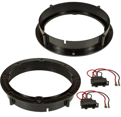 Lautsprecherringe Adapter + Kabel für 165 mm DIN-Lautsprecher