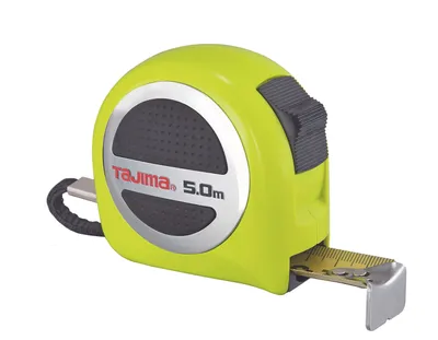 Produktbild von TAJIMA W-THICK Lock Bandmass 5m/25mm mit Strong Tape, Nylon Coating & rostfreier Feder, TAJ-22063