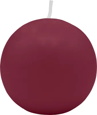 Produktbild von Kugelkerzen Rotbraun Ø 100 mm, 4 Stück