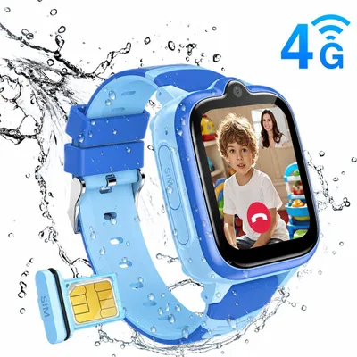 Produktbild von Blackview Z10 Kinderuhr smartwatch, GPS und 4G-Videoanrufe smartwatch, Bluetooth, IP67, 1.83" IPS, 1GB+8GB, 680mAh, Gravitysensor, LBS+WiFi+GPS, SOS