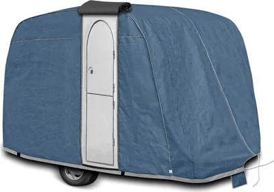 Produktbild von Plane Abdeckung Vollgarage Ganzgarage Garage für QEK Junior Wohnanhänger Perfect