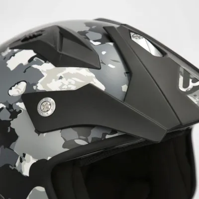 Imagen del producto de CASCO JET ACERBIS Aria, diseño gráfico, gris/, talla L