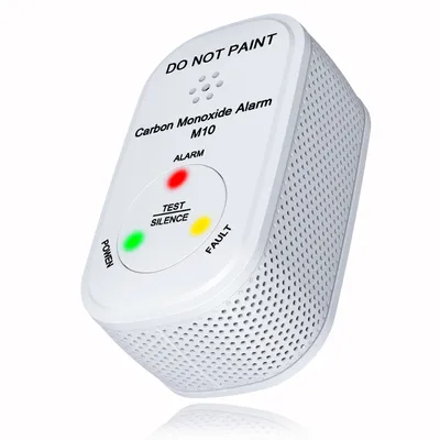 Produktbild von NEMAXX® M10 mini CO Melder mit 10-Jahres-Batterie – Kohlenmonoxid Gasmelder – mit hochwertigem Figaro Sensor – kompakt – inkl. Befestigungszubehör