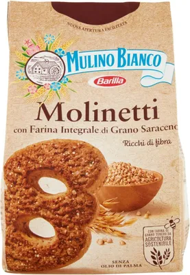 Produktbild von 6x Mulino Bianco Kekse Molinetti 350g Italien biscuits cookies kuchen brioche