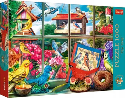 Image de PUZZLE CUBES 1000 PremPlus TeaTime : Saint Oiseau. 10850