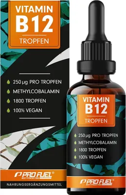 Produktbild von ProFuel Vitamin B12 - 50ml 1800 Tropfen