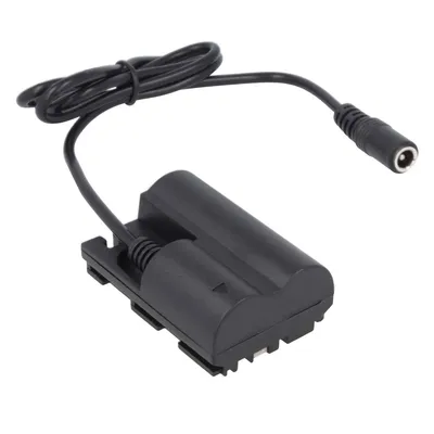 Produktbild von DC-Kuppler, Akkuadapter kompatibel mit Canon DR-400 - ersetzt BP-511, BP-511A, BP-512, BP-514