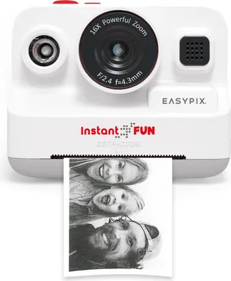 Image de Easypix InstantFUN Digital instant camera White Built-in battery