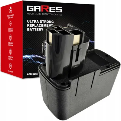 Obrázek produktu pro Gares Sada článků pro repasi akumulátoru Bosch GSRE2 GSR 9.6 PSBES2 | 9,6 V 2 Ah Inny | Výměnný balíček pro nářadí | Vysoký výkon Gares®