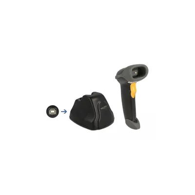 Productafbeelding van Delock 90518 DELOCK 2,4 GHz Barcode Scanner 1D und 2D mit Ladestation