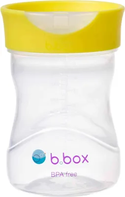 Produktbild von B.BOX TRAININGSBECHER TRINKEN WIE AUS DEM GLAS Zitrone 240ml