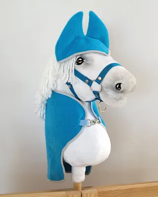 Obrázok produktu pre Súprava Hobby Horse A3: koberček + chrániče sluchu - tyrkysová