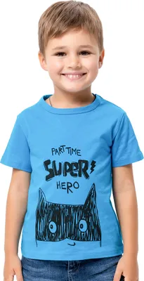 Produktbild von Jungen-T-Shirt Super Hero - Blau - 110