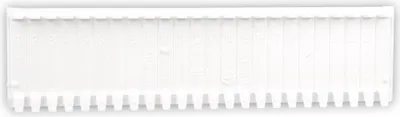 Obrázok produktu pre Krycia lišta, 219x54mm, do 12 deliacich jednotiek, biela