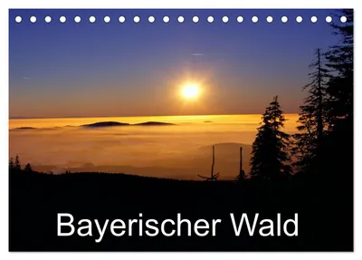 Produktbild von Bayerischer Wald (Tischkalender 2027 DIN A5 quer), CALVENDO Monatskalender