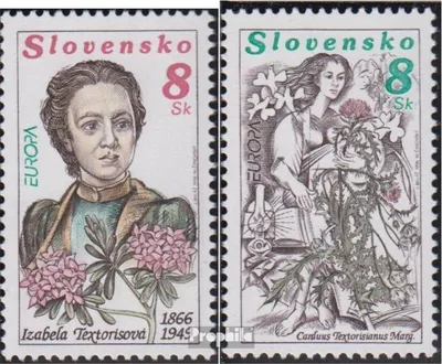 Produktbild von Briefmarken Slowakei 1996 Mi 250-251 (kompl.Ausg.) postfrisch Frauen