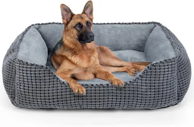 Obrázok produktu pre Pelech pre psov 106x80x23 cm, plyš, prateľný, protišmykový, pre veľkých psov