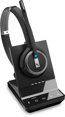 Image de EPOS | SENNHEISER IMPACT SDW 5065 - UE, Sans fil, Bureau / centre d'appels, 20 - 20 000 Hz, 136 g, Casque avec microphone, Noir