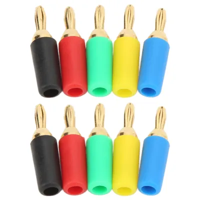 Zdjęcie produktu dla Wtyczka bananowa, wtyczka bananowa 2,5 mm, złącze bananowe, proste złącze bananowe, prosta wtyczka bananowa, wtyczka elektryczna