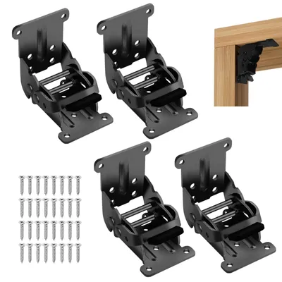 Produktbild von Set mit 4 Klappscharnieren mit Verriegelung für Möbel