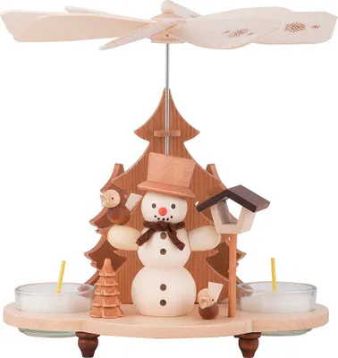 Produktbild von 1-stöckige Pyramide Schneemann (19,5cm) von Christian Ulbricht