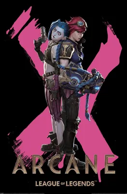 Produktbild von Arcane Poster League Of Legends 91,5 x 61 cm
