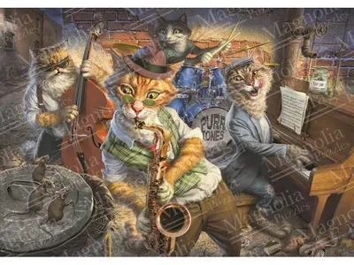 Produktbild von Magnolia Puzzle Groupies at Risk - 1000 Teile Puzzle