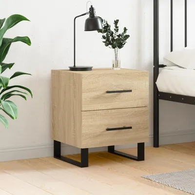 Zdjęcie produktu dla vidaXL Szafka nocna dąb sonoma 40x35x47,5 cm materiał drewnopochodny