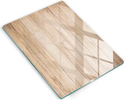 Produktbild von Abdeckung Glas - Küchenabdeckung - 40x52 cm - Abdeckplatte - Holzbretter