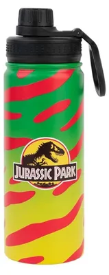 Obrázok produktu pre Fľaša z nehrdzavejúcej ocele, Jurassic Park, objem 500 ml