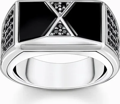 Produktbild von Thomas Sabo Rebel Cliffs TR2430-508-11 Herrenring, Ringgröße:62
